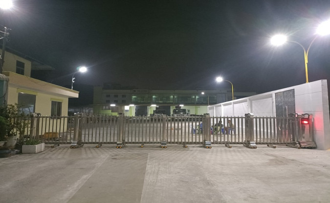Cổng xếp công ty